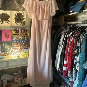 Vintage Venus fairy looking dress size 2 off the shoulders